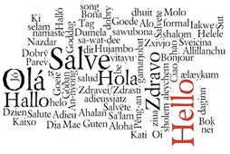 Keywords can be in any language